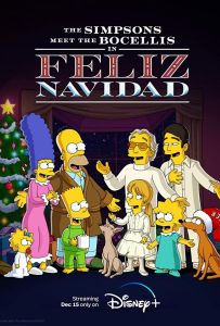 Симпсоны знакомятся с Бочелли в Фелис-Навидад